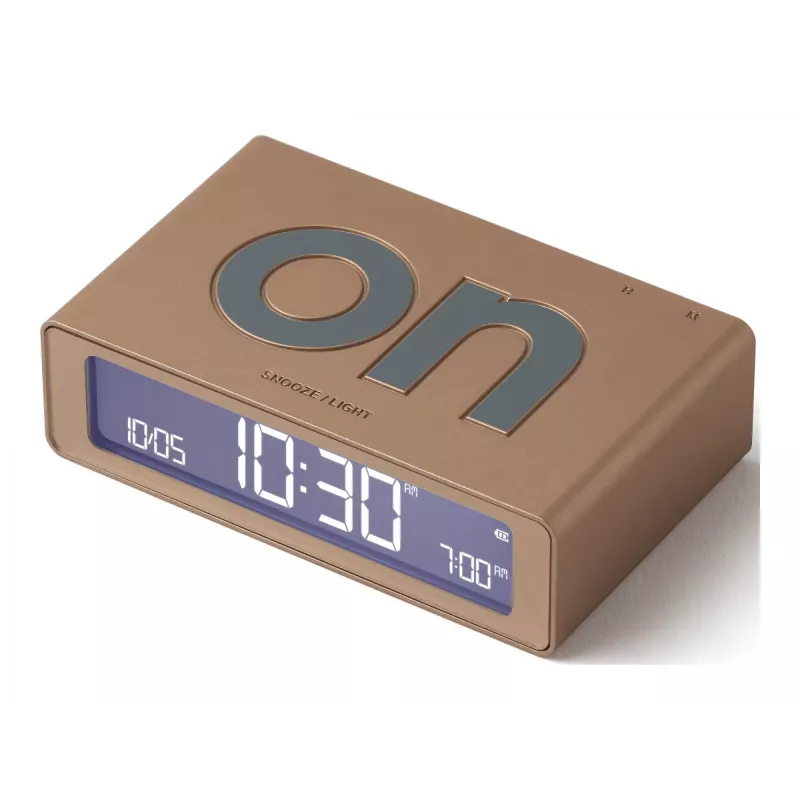 LEXON | Flip Mini Dual-Sided Alarm Clock | LR158D1 | connettività USB