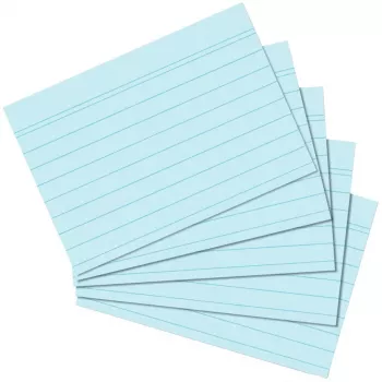 Scheda Herlitz 10836203 blu 1 pz.