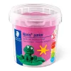 Pasta modellabile Staedtler 813F SLE — colori neon verde, arancione, rosa, giallo, 1 pezzo