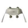 SKG H7 Ultra-E – testine massaggianti dorate, massaggio combinato, massaggio a compressione, massaggio impastante, massaggio vibrante, collo, spalle, oro, plastica, pulsanti, batteria