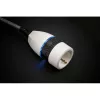 Brennenstuhl 1161830 Prolunga 3 m 1 uscite AC per interni nero - bianco (1161830)