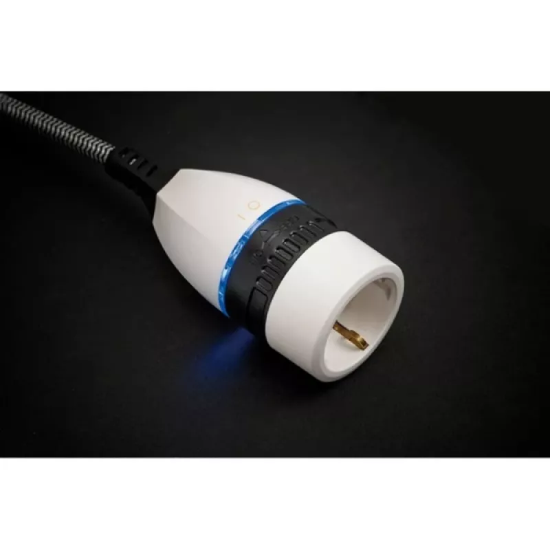 Brennenstuhl 1161830 Prolunga 3 m 1 uscite AC per interni nero - bianco (1161830)