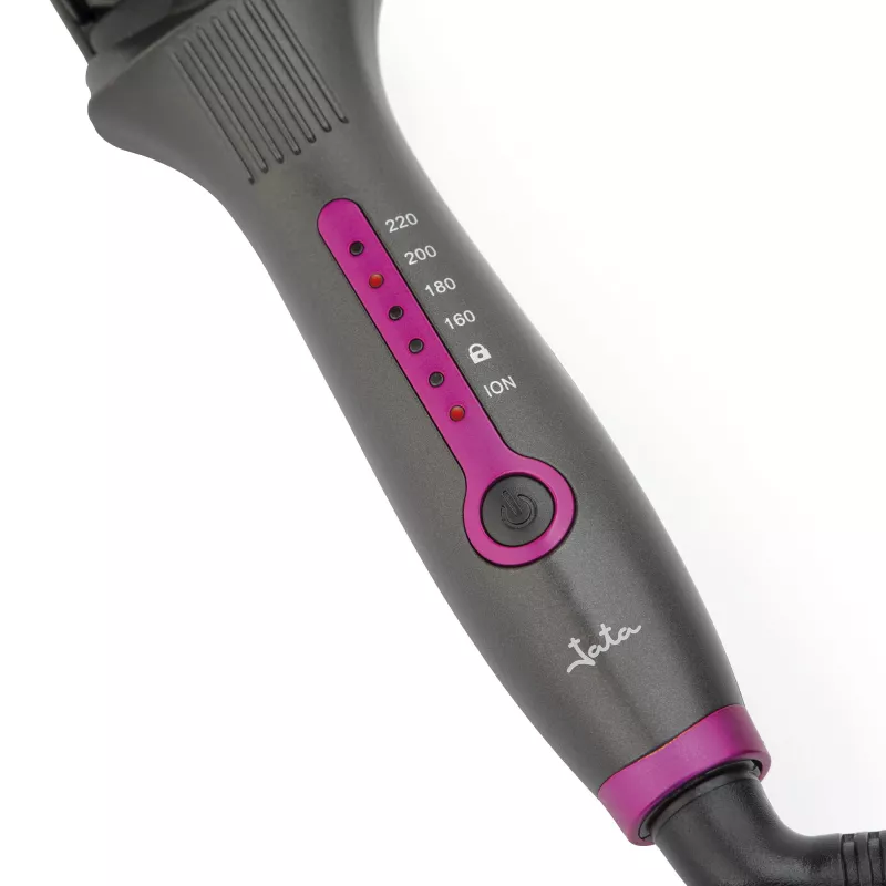 Spazzola ad aria calda JATA JBCA1901 50 W caldo nero rosa 2 m
