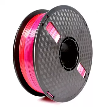 Filamento PLA per stampa 3D 1,75 mm 1 kg — Flashforge Gembird 3DP-PLA-SK-01-RP, viola/rosso
