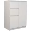 Topeshop 2D2S BIEL cassettiera, bianca