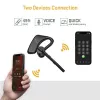 Auricolari con filo/Bluetooth YENKEE YHF F20BK – cuffie con microfono in linea per chiamate e audio