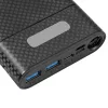 Akyga AK-BC-04 Case per power bank 20000 mAh, 8x 18650, 18W PD QC4+, USB-C, 2x USB-A, Lightning