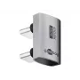 Adattatore/giunzione USB-C Goobay 74446 argento contatti nichel/oro