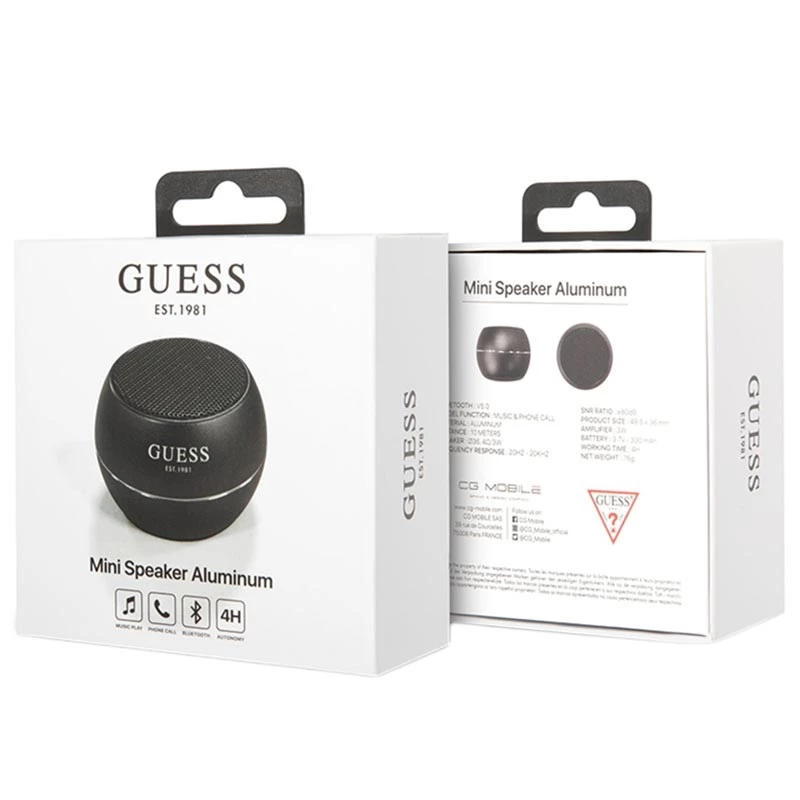 Altoparlante Bluetooth portatile Guess Mini 3 W nero