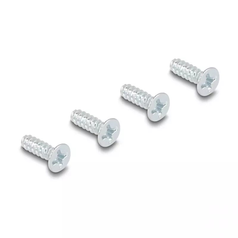 DeLOCK 67062 Passante a incasso D-Type RJ45 Cat.6A STP, metallo