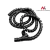 Maclean MCTV-676 B guaina copricavo organizzatrice, nera