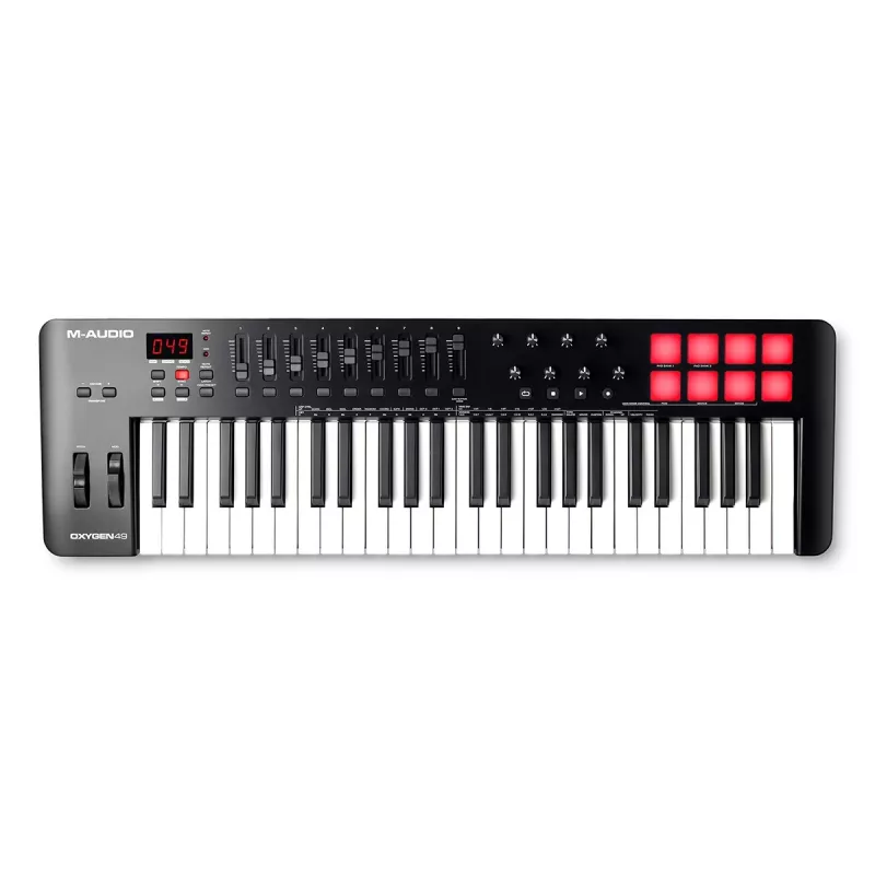 M-AUDIO Oxygen 49 (MKV) tastiera MIDI 49 tasti USB nero