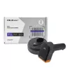 Lettore di codici a barre wireless QOLTEC 50878 1D/2D con base di ricarica