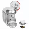 Macchina per caffè giocattolo KLEIN Bosch Tassimo 9231 – macchina per caffè giocattolo, argento, gioco di ruolo per bambini