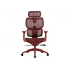 Sedia da ufficio gaming Onex | Ventra Premium rete in tessuto | rosso
