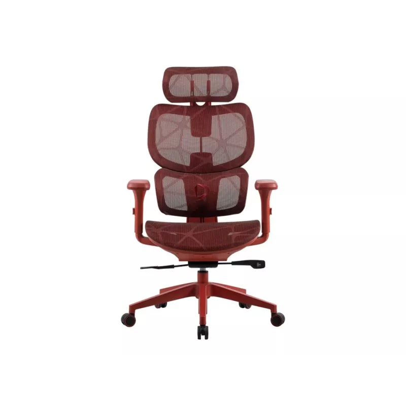 Sedia da ufficio gaming Onex | Ventra Premium rete in tessuto | rosso