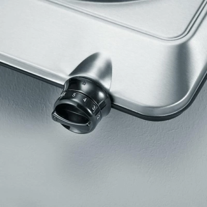SEVERIN KP 1092 - piastra cottura elettrica - 1,5 kW - spazzolato acciaio inox