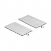 Pad di montaggio DeLOCK 19089 punti velcro rotondi 64 pz bianco