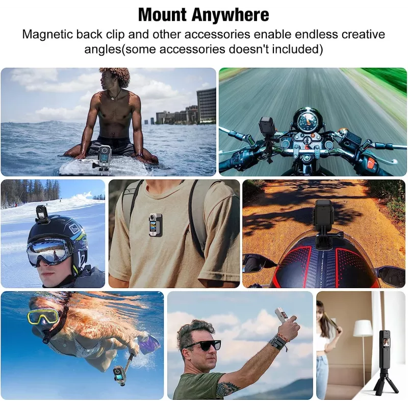 Action cam SJCam C300 4K 30fps, design compatto impermeabile