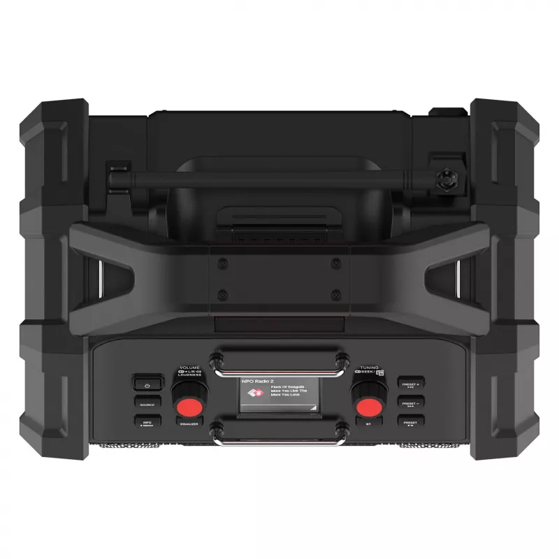 Radio da cantiere portatile PerfectPro ROCKTAGON 18V — radio da cantiere a batteria