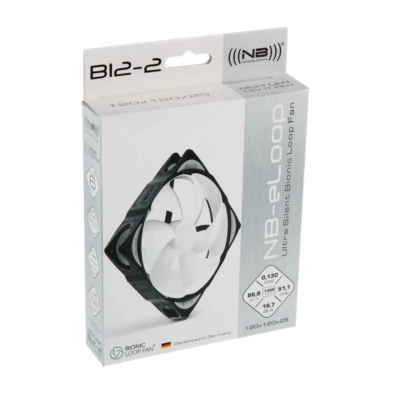 Ventola per case NOISEBLOCKER eLoop B12-2 120mm