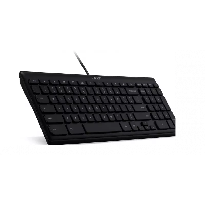 Acer AKW900 GP.KBD11.04F tastiera cablata USB, US International QWERTY, nera