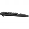 Tastiera wireless ergonomica Wave Keys - GRAPHITE - NLB - 2.4GHZBT - NA - CENTRAL-419 - UNIVERSAL