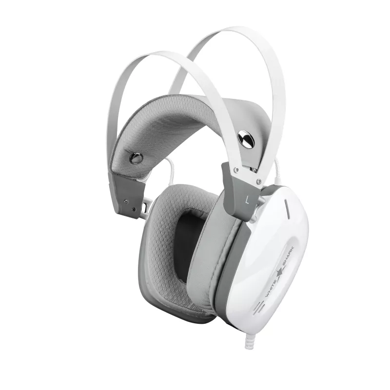 Cuffie White Shark GH-2446 Gottan bianco