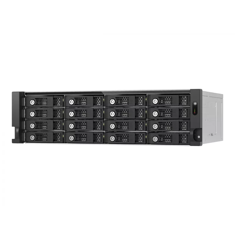 QNAP - TL-R1600PES-RP - Array di dischi - 16 vani (SATA-600 / SAS-3) SAS 12Gb/s (esterno) installabile a rack 2U