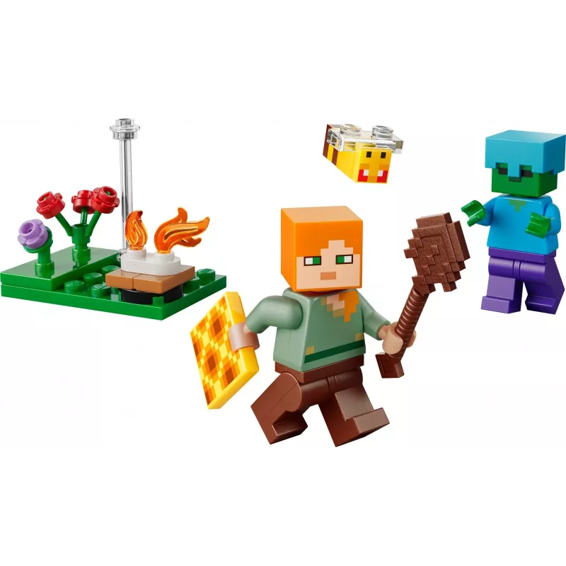 Bricks Minecraft 30732 Il conflitto del falò di Alex
