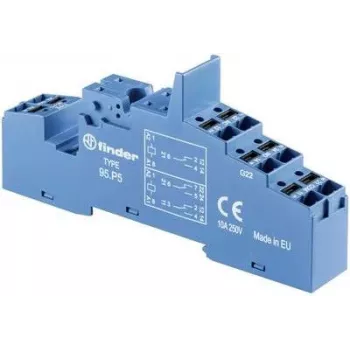 Finder zoccolo relè 1 pz. 95.P5 serie 40, serie 44, serie 99, serie 86 40.52, Finder (95.P5)