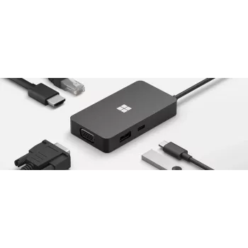 Dock per laptop Microsoft 1E4-00002 nero