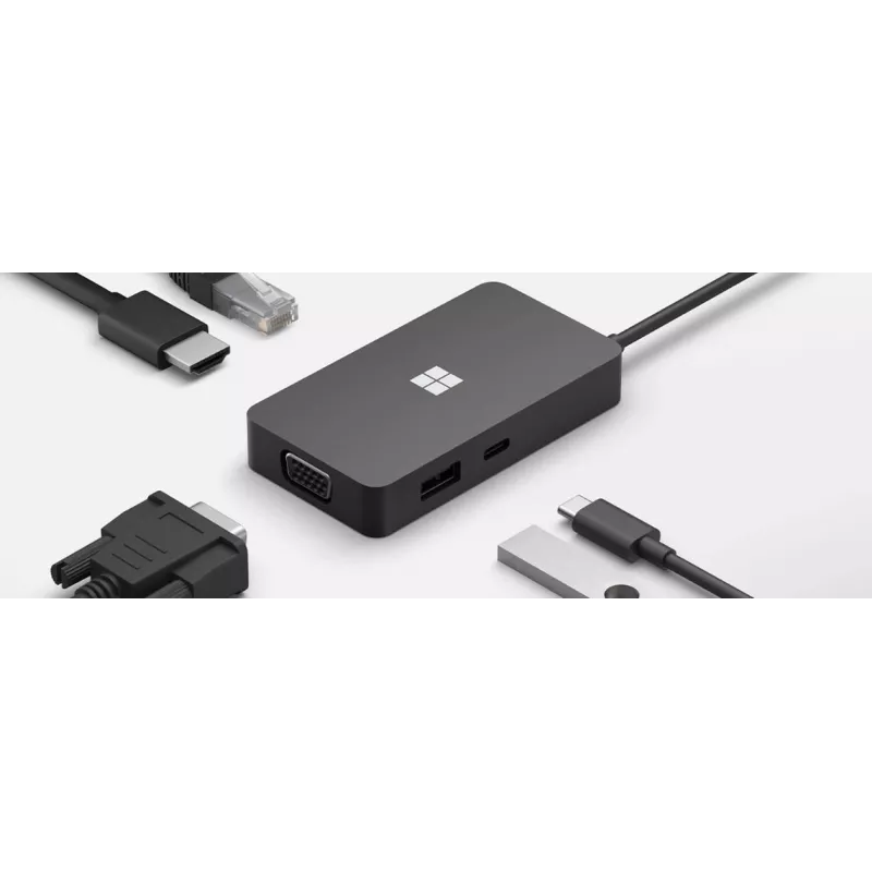 Dock per laptop Microsoft 1E4-00002 nero