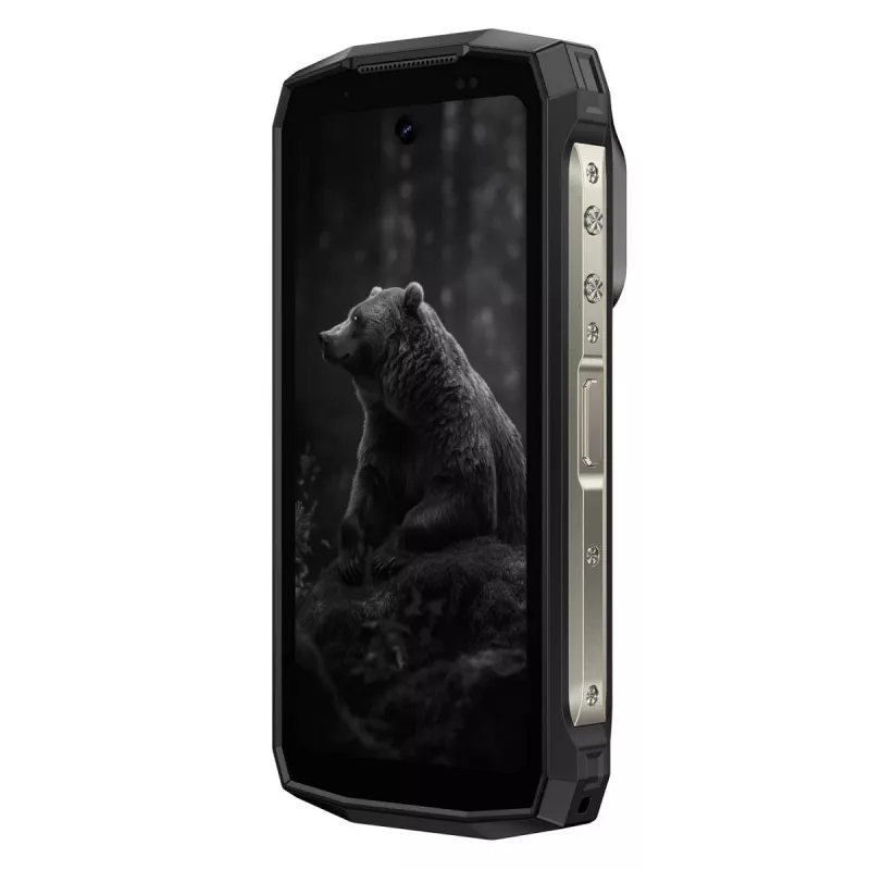 Ulefone Armor Mini 20 smartphone, 4,7 pollici, Helio G99, 8GB RAM, 256GB, 6200 mAh, Android 14, nero