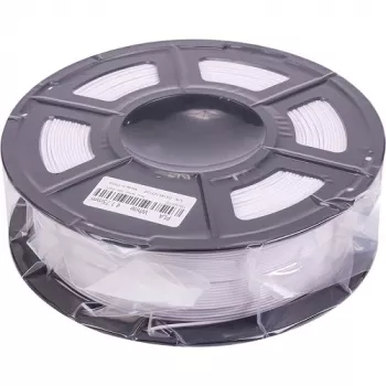 Filamento per stampa 3D PLA, 1,75 mm, 1 kg, bianco