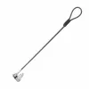 DICOTA D32068 lucchetto a cavo universale mini per notebook, 0,3 m, 3 teste intercambiabili, argento