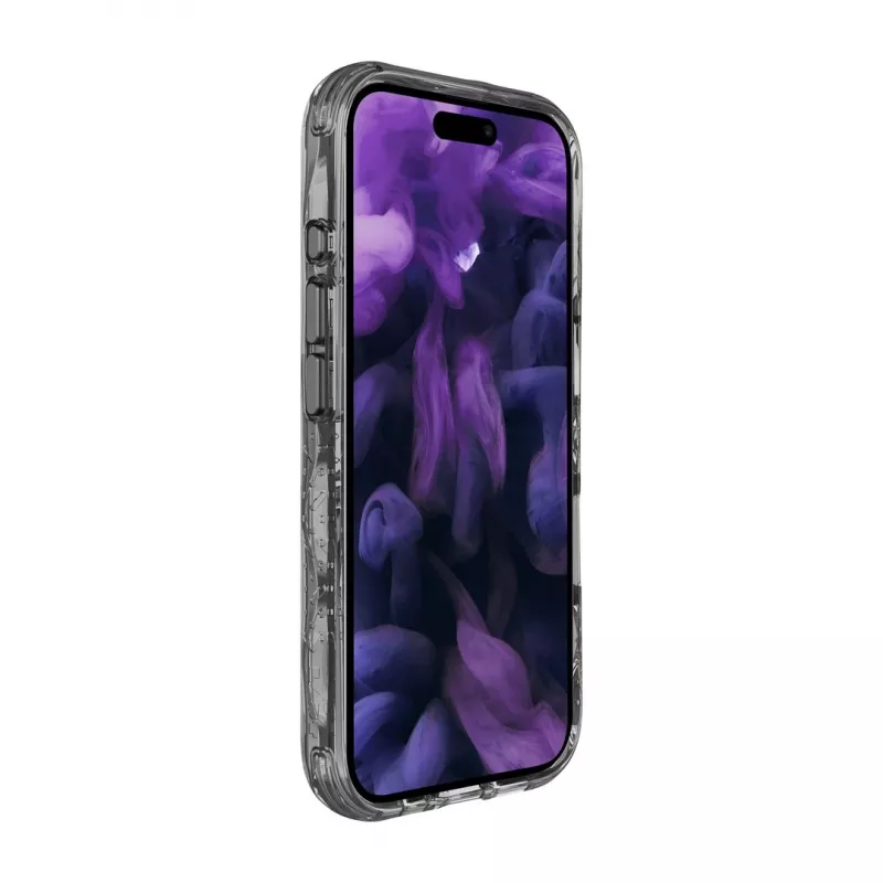 Cover LAUT CRYSTAL MATTER X per iPhone 16 Serie trasparente nero