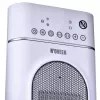 Termoconvettore in ceramica elettrico NOVEEN PTC3000, 2000 W (1200 W min), display LED, timer, telecomando, oscillazione, bianco