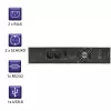 Qoltec 53945 UPS rack, 1 kVA, 800 W, LCD