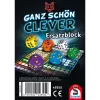 Blocco segnapunti di ricambio per il gioco da tavolo G3 Ganz schön clever! (edizione da viaggio) da 8 anni