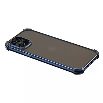 Custodia protettiva morbida Devia per iPhone 12 mini — antishock, blu