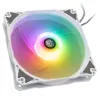 Ventola per case BitsPower Notos RGB PWM 120mm bianco, confezione da 3