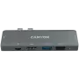 Lettore di schede SD Canyon DS-5 USB 2.0 Type-C grigio 60 Hz