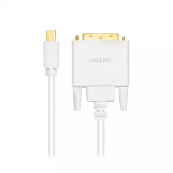 Adattatore cavo video LogiLink CV0138 Mini DisplayPort su DVI 3 m