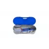 NILS ZSB2 set 2 in 1 con rete da badminton e tennis + 2 racchette + 3 freccette + borsa