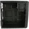 LC Power 2015MB - tower - micro ATX - senza alimentatore - nero - USB/audio (LC-2015MB-ON)