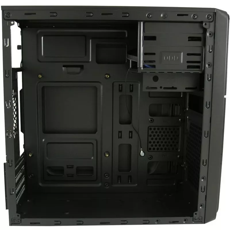 LC Power 2015MB - tower - micro ATX - senza alimentatore - nero - USB/audio (LC-2015MB-ON)