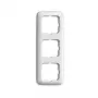 Cornice Busch-Jaeger BJ - Reflex SI, 3 elementi, bianco alpino, modello 2513-214