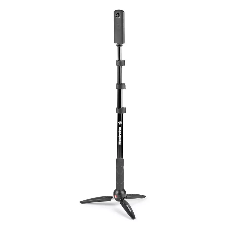 Treppiede Manfrotto Pixi Evo per fotocamere digitali/cinema 3 gambe nero