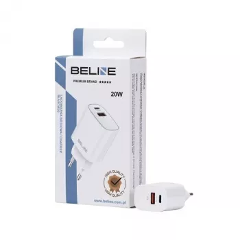 Caricabatterie Beline Beli02160 20W USB-C a USB-A alimentatore